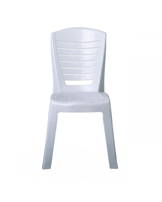 Ε309,2 VIDA Chair PP White 49x53x86cm