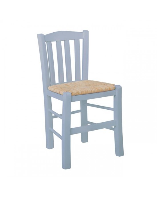 Ρ966,Ε10 CASA Chair Impregnation Lacquer Grey  42x45x88cm