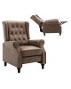 Ε7119,1 CHESTER Relax Berzer Armchair for Living Room, Living Room Antique Brown Shade 78x85x104cm