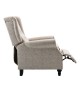 Ε7119,3 CHESTER Relax Armchair Antique Ecru Fabric