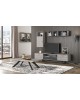 set-tv-no50-no14-staxti Composite SET No50-210x44.5 with Coffee Table-No14-120x70-Ash Grey Melamine/Metal