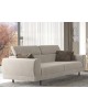 n03-sofa-2-erkou ν3 Καναπές 2θέσιος/προσκέφαλο  ύφασμα Εκρού 190x95x76
