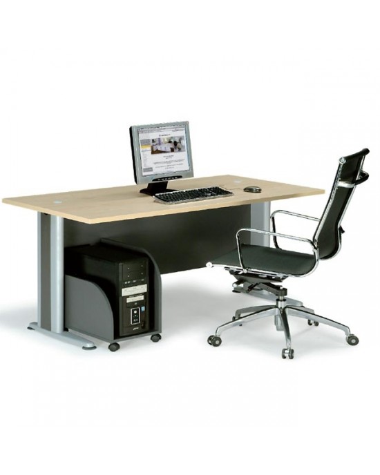 ΕΟ997 BASIC Desk 150x80cm DG/Beech