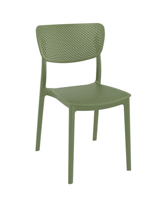 20.0430 Lucy Polypropylene Chair Oil 45Χ53Χ82cm.