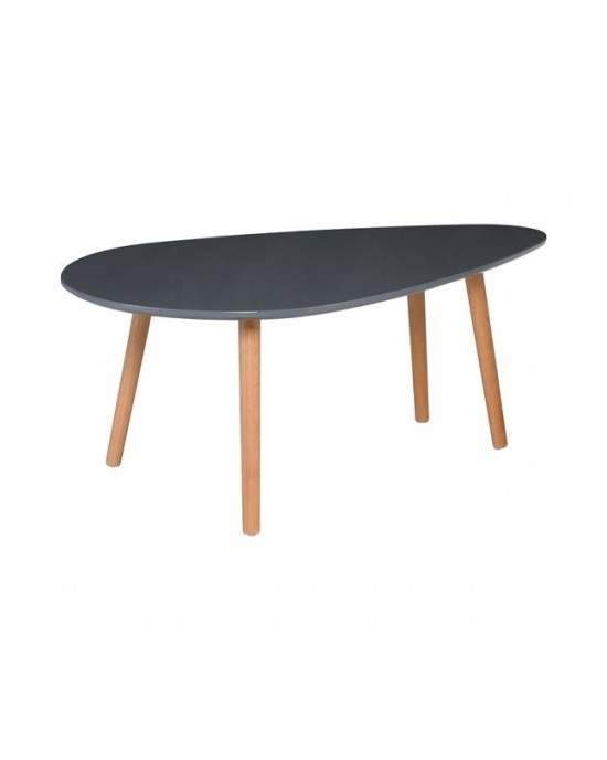 Ε7743,3 FINE Coffee Table 98x60x39cm Grey