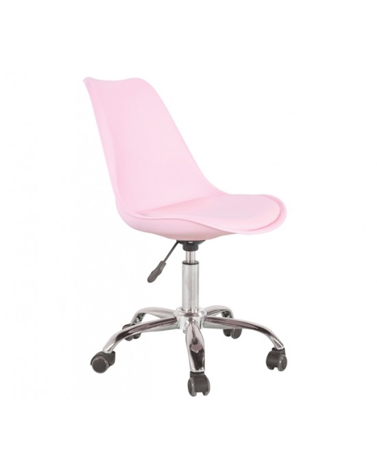 01.0033 BS1300 PINK OFFICE CHAIR