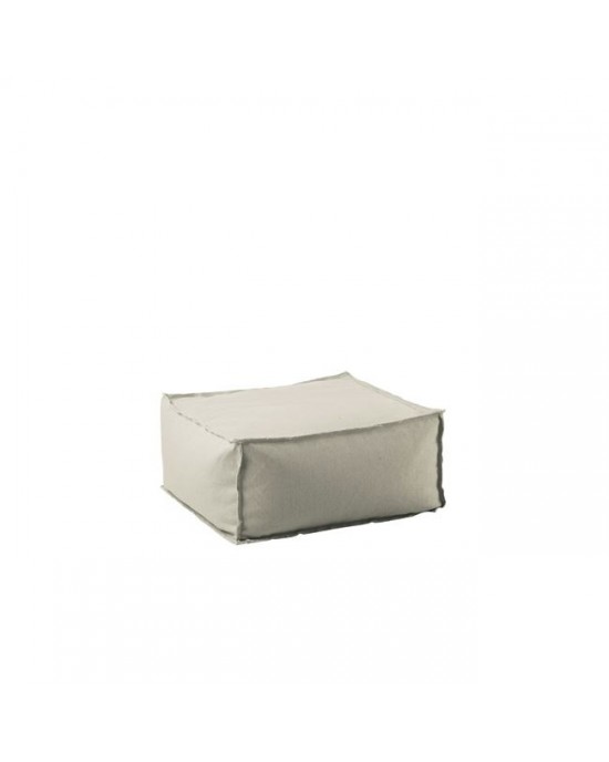 Ε028,2 DEPO Stool Bean Bag Sand (Taupe) 100% waterproof (removable cover)