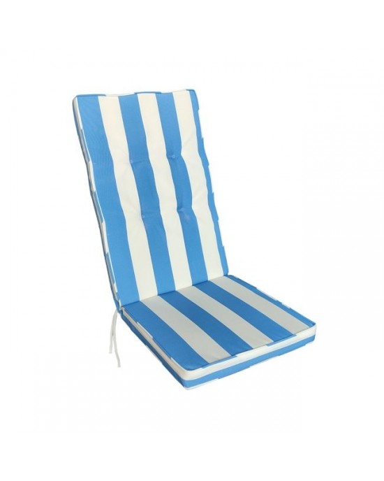 Ε208,H2 GORD High Cushion Stripe Blue 117(45+72)x45/5cm 1 pack / 15 pcs