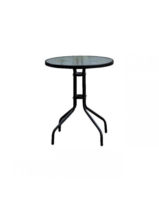 Ε2400,3 BALENO Table D60cm Steel Black