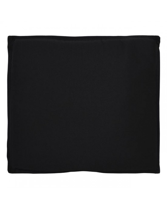 Ε244,Μ1 SALSA Armchair Cushion Black (2cm) 1 pack / 50 pcs