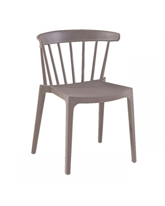 Ε372,3 WEST Καρέκλα Κήπου - Βεράντας PP-UV Sand Beige 53x53x75cm