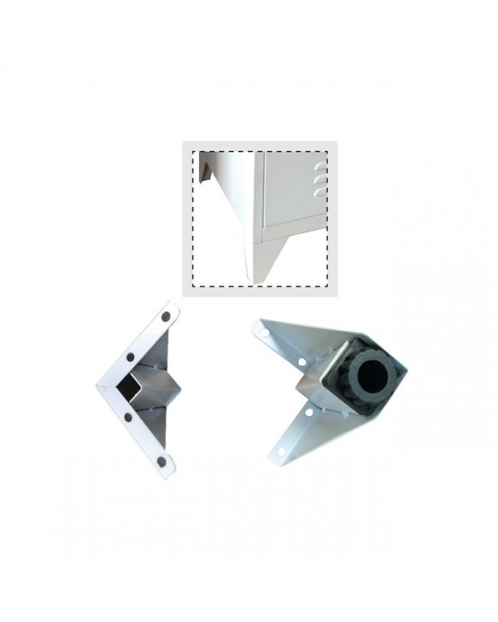 Ε600Α,1 FEET- Adjuster Grey Color Set-4 (for E600*) 1 pack / 40 pcs