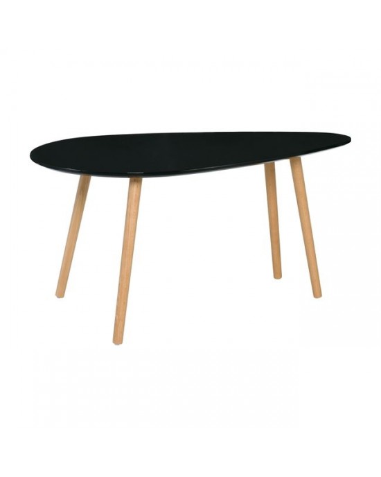 Ε7742,2 FINE Coffee Table 105x60x50cm Black