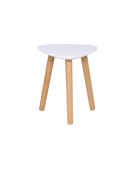 Ε7744,1 FINE Coffee Table 35x30x30cm White