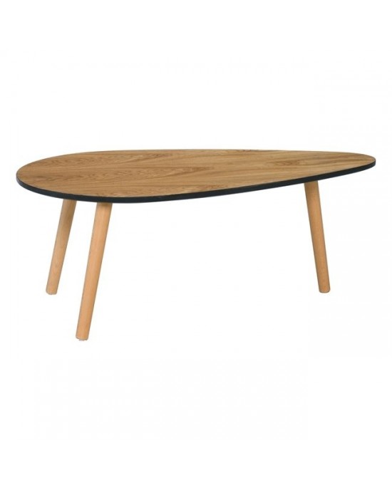 Ε7768 FINE Coffee Table 89x48x34cm Natural Wood Color