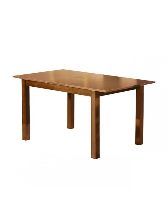 Ε781,1 MILLER Table 120+(30)x80 Honey Oak- 120+30x80 H.74cm