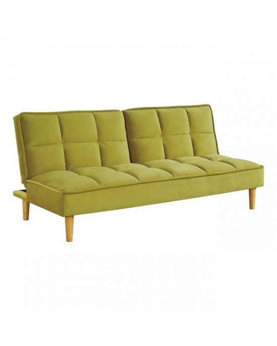 Ε9926,2 NORTE Καναπές - Κρεβάτι Σαλονιού - Καθιστικού, Ύφασμα Lime Velure 178x88x80cm Bed:178x106x40cm