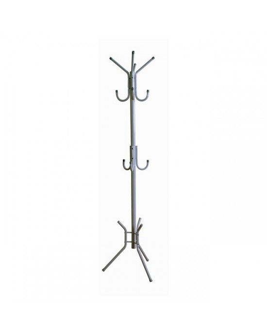 ΕΜ187,3 LEROY Hanger - Coat Stand Steel Silver