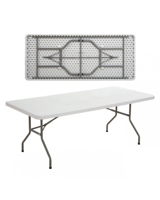 ΕΟ170,1 BLOW-R Catering Folding Table 180x76cm White