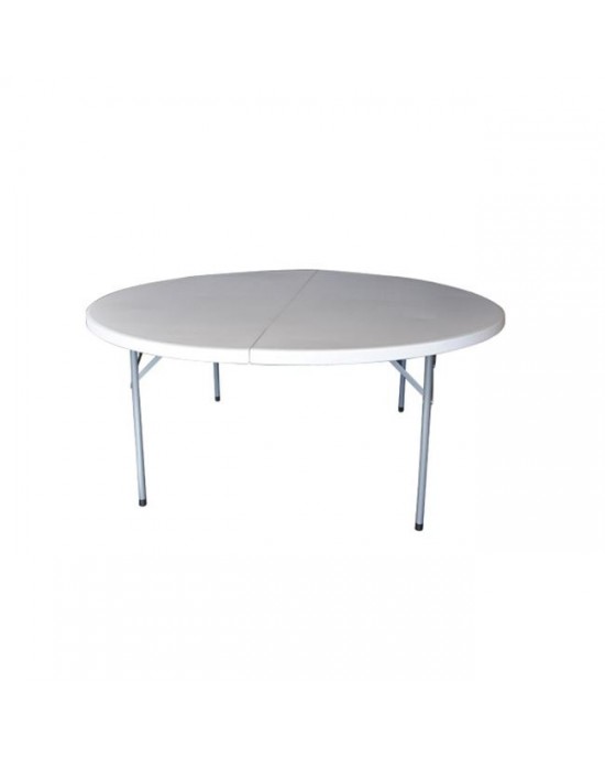 ΕΟ174,1 BLOW-R Catering Folding Table D.153cm White