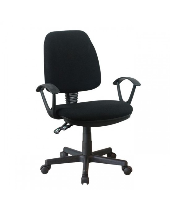 ΕΟ223,7 BF503 Office Chair Black Fabric
