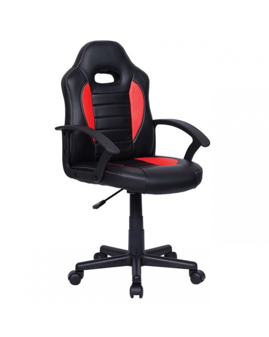 ΕΟ287,1 BF295 Bucket Child Office Chair Red/Black