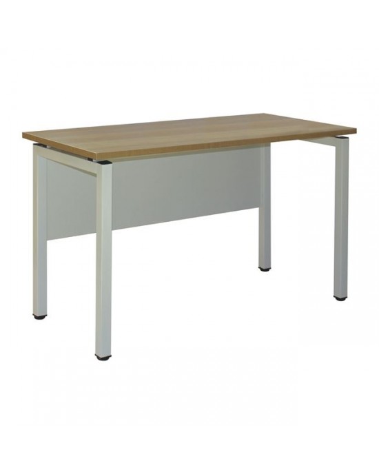 ΕΟ436 UNIT Metal Desk 120x60 White/Sonoma