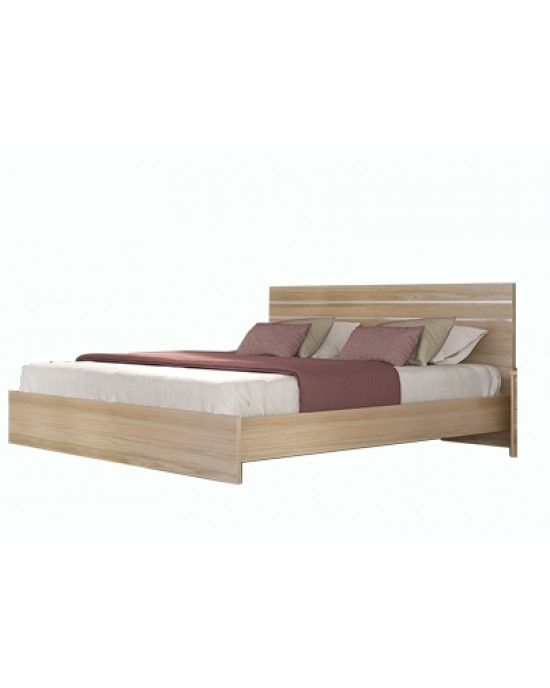 N1-110-latte Bed No1 LATTE for mattress 110x190cm Melamine