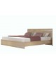 N1-150-latte Bed No1 LATTE for mattress 150x200cm Melamine