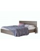 N1-150-mp-moka Bed No1 MOKA chest for mattress 150x200cm Melamine