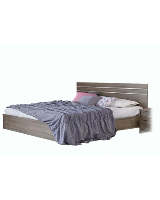 N1-160-mp-moka Bed No1 MOKA chest for mattress 160x200cm Melamine