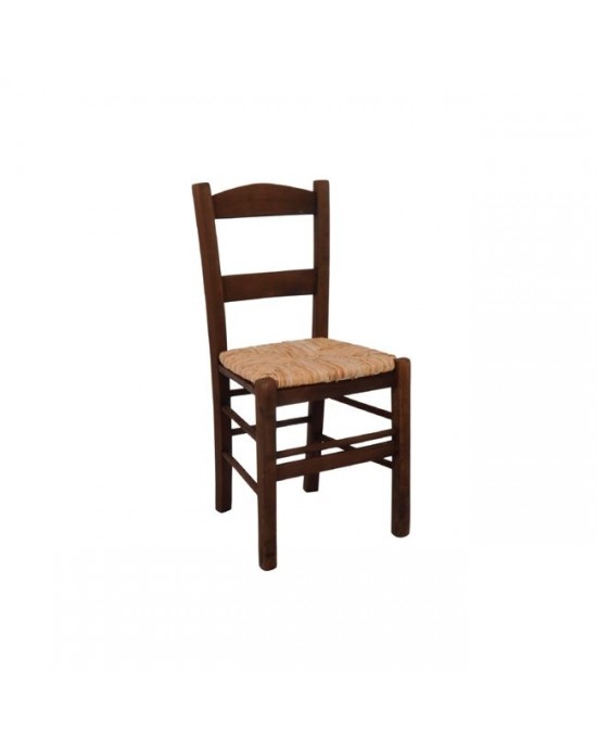 Ρ950,Ε2 ΣΥΡΟΣ Καρέκλα Εμποτισμού Καρυδί- 41x45x88cm