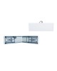 ΕΟ184 BLOW Folding-in-half Hdpe Folding Bench White 183x30x44cm