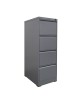Ε6011,41 4 DRAWER Cabinet H.133 Grey   46x62x133cm