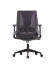 ΕΟ609,2 BF8760 Office Armchair Grey Mesh/Fabric