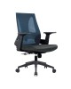 ΕΟ609,3 BF8760 Office Armchair Blue Mesh/Grey Fabric