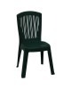 Ε398,2 VERONIKA Stackable Chair PP Green 50x53x89cm