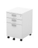 ΕΟ979,11 DRAWER Chest of drawers with 3 drawers, Color White 40x48x62cm