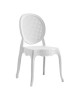 Ε3808,1 DYNASTY Chair PP White 48x52x88cm