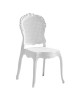 Ε3809,1 CODESS Chair PP White 47x52x88cm