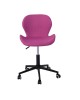 ΕΟ200,2 DOT Office Chair Fuchsia Fabric 1 pack / 2 pcs 48x49x75/85cm