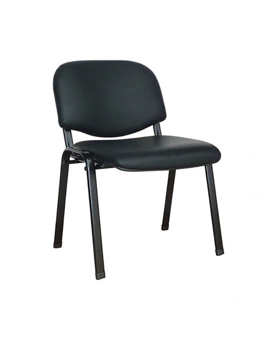 01.0217 MILOS LEATHER BLACK PAINTING CHAIR
