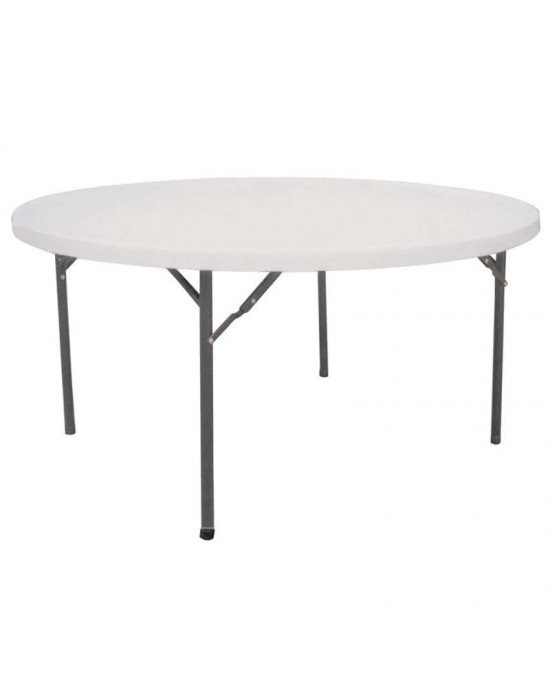 41.0150 CATERING Φ152X74cm.HDPE TABLE