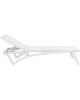 53.0102  PACIFIC DECK CHAIR WHITE/WHITE BEDS POL/ NIOY